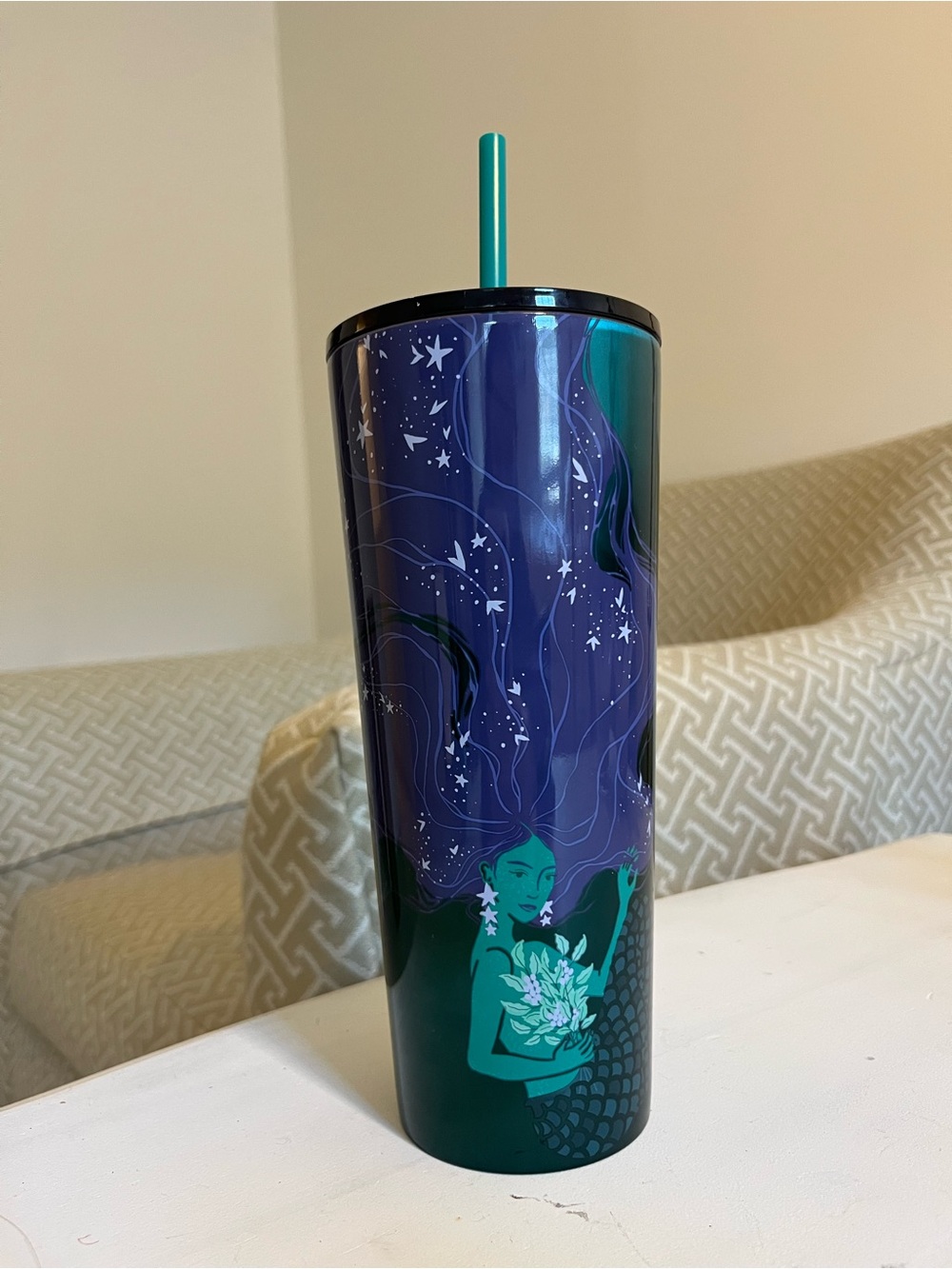 NWT Starbucks - 2025 - Mermaid Siren Stainless Steel Cup 24 OZ